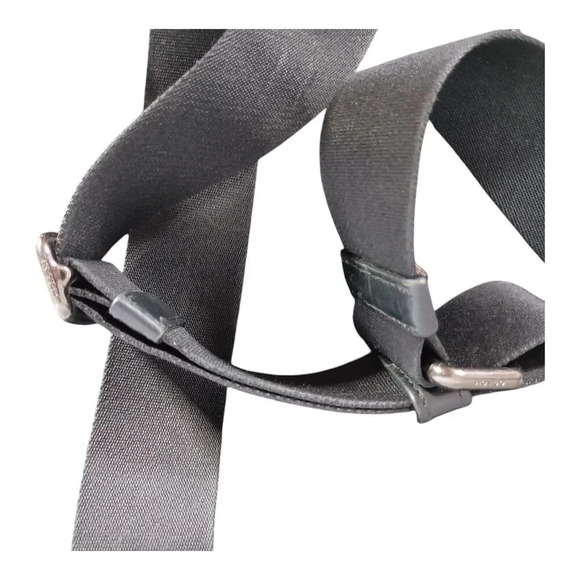 Coach C2950 Turner Crossbody Bag Black Leather Flight Bag - Picture 7 of 9